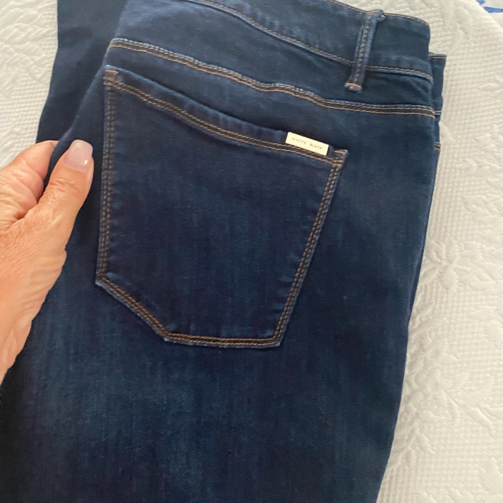 White House Black Market Deep Blue Skinny Jeans